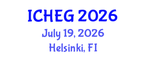 International Conference on Humanities, Economics and Geography (ICHEG) July 19, 2026 - Helsinki, Finland