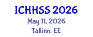 International Conference on Humanities, Historical and Social Sciences (ICHHSS) May 11, 2026 - Tallinn, Estonia International Conference on Humanities, Historical and Social Sciences (ICHHSS) May 11, 2026 - Tallinn, Estonia