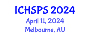 International Conference on Humanities, Social and Political Sciences (ICHSPS) April 11, 2024 - Melbourne, Australia