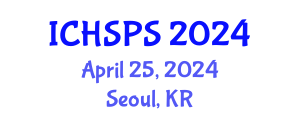 International Conference on Humanities, Social and Political Sciences (ICHSPS) April 25, 2024 - Seoul, Republic of Korea