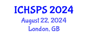 International Conference on Humanities, Social and Political Sciences (ICHSPS) August 22, 2024 - London, United Kingdom