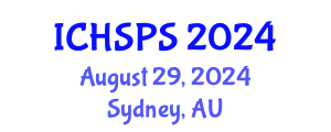 International Conference on Humanities, Social and Political Sciences (ICHSPS) August 29, 2024 - Sydney, Australia