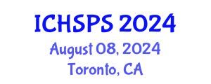 International Conference on Humanities, Social and Political Sciences (ICHSPS) August 08, 2024 - Toronto, Canada