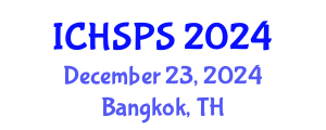 International Conference on Humanities, Social and Political Sciences (ICHSPS) December 23, 2024 - Bangkok, Thailand
