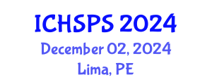 International Conference on Humanities, Social and Political Sciences (ICHSPS) December 02, 2024 - Lima, Peru