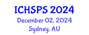 International Conference on Humanities, Social and Political Sciences (ICHSPS) December 02, 2024 - Sydney, Australia