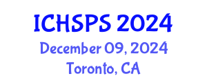 International Conference on Humanities, Social and Political Sciences (ICHSPS) December 09, 2024 - Toronto, Canada