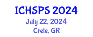 International Conference on Humanities, Social and Political Sciences (ICHSPS) July 22, 2024 - Crete, Greece