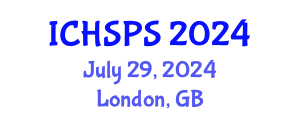 International Conference on Humanities, Social and Political Sciences (ICHSPS) July 29, 2024 - London, United Kingdom