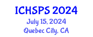 International Conference on Humanities, Social and Political Sciences (ICHSPS) July 15, 2024 - Quebec City, Canada