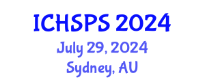 International Conference on Humanities, Social and Political Sciences (ICHSPS) July 29, 2024 - Sydney, Australia