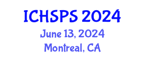 International Conference on Humanities, Social and Political Sciences (ICHSPS) June 13, 2024 - Montreal, Canada