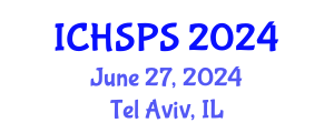 International Conference on Humanities, Social and Political Sciences (ICHSPS) June 27, 2024 - Tel Aviv, Israel