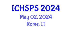 International Conference on Humanities, Social and Political Sciences (ICHSPS) May 02, 2024 - Rome, Italy