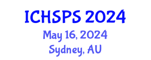 International Conference on Humanities, Social and Political Sciences (ICHSPS) May 16, 2024 - Sydney, Australia