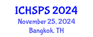 International Conference on Humanities, Social and Political Sciences (ICHSPS) November 25, 2024 - Bangkok, Thailand