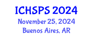 International Conference on Humanities, Social and Political Sciences (ICHSPS) November 25, 2024 - Buenos Aires, Argentina