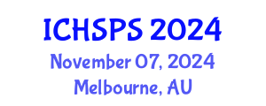 International Conference on Humanities, Social and Political Sciences (ICHSPS) November 07, 2024 - Melbourne, Australia