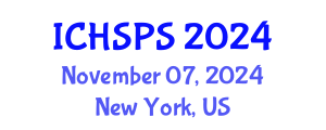 International Conference on Humanities, Social and Political Sciences (ICHSPS) November 07, 2024 - New York, United States