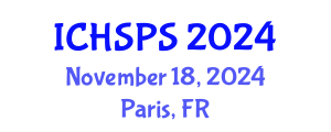 International Conference on Humanities, Social and Political Sciences (ICHSPS) November 18, 2024 - Paris, France
