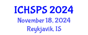International Conference on Humanities, Social and Political Sciences (ICHSPS) November 18, 2024 - Reykjavik, Iceland