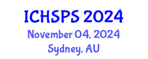International Conference on Humanities, Social and Political Sciences (ICHSPS) November 04, 2024 - Sydney, Australia