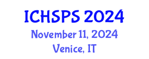 International Conference on Humanities, Social and Political Sciences (ICHSPS) November 11, 2024 - Venice, Italy