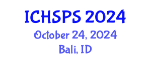 International Conference on Humanities, Social and Political Sciences (ICHSPS) October 24, 2024 - Bali, Indonesia