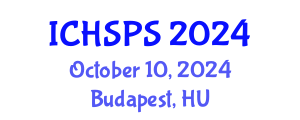 International Conference on Humanities, Social and Political Sciences (ICHSPS) October 10, 2024 - Budapest, Hungary