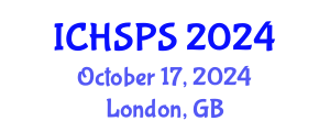 International Conference on Humanities, Social and Political Sciences (ICHSPS) October 17, 2024 - London, United Kingdom