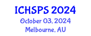 International Conference on Humanities, Social and Political Sciences (ICHSPS) October 03, 2024 - Melbourne, Australia