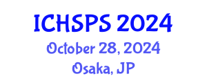 International Conference on Humanities, Social and Political Sciences (ICHSPS) October 28, 2024 - Osaka, Japan