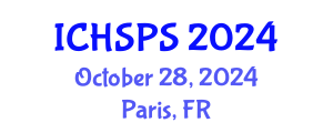 International Conference on Humanities, Social and Political Sciences (ICHSPS) October 28, 2024 - Paris, France