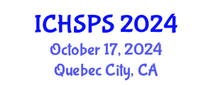 International Conference on Humanities, Social and Political Sciences (ICHSPS) October 17, 2024 - Quebec City, Canada