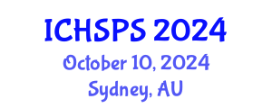 International Conference on Humanities, Social and Political Sciences (ICHSPS) October 10, 2024 - Sydney, Australia