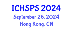 International Conference on Humanities, Social and Political Sciences (ICHSPS) September 26, 2024 - Hong Kong, China