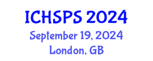 International Conference on Humanities, Social and Political Sciences (ICHSPS) September 19, 2024 - London, United Kingdom