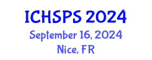 International Conference on Humanities, Social and Political Sciences (ICHSPS) September 16, 2024 - Nice, France