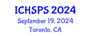 International Conference on Humanities, Social and Political Sciences (ICHSPS) September 19, 2024 - Toronto, Canada