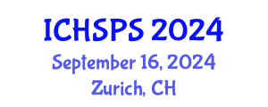 International Conference on Humanities, Social and Political Sciences (ICHSPS) September 16, 2024 - Zurich, Switzerland