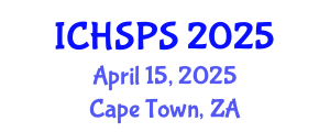 International Conference on Humanities, Social and Political Sciences (ICHSPS) April 15, 2025 - Cape Town, South Africa