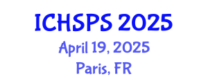 International Conference on Humanities, Social and Political Sciences (ICHSPS) April 19, 2025 - Paris, France