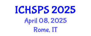 International Conference on Humanities, Social and Political Sciences (ICHSPS) April 08, 2025 - Rome, Italy