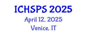International Conference on Humanities, Social and Political Sciences (ICHSPS) April 12, 2025 - Venice, Italy