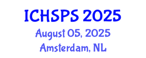 International Conference on Humanities, Social and Political Sciences (ICHSPS) August 05, 2025 - Amsterdam, Netherlands