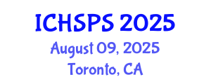 International Conference on Humanities, Social and Political Sciences (ICHSPS) August 09, 2025 - Toronto, Canada