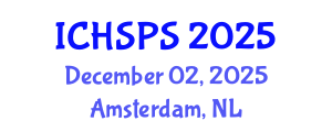 International Conference on Humanities, Social and Political Sciences (ICHSPS) December 02, 2025 - Amsterdam, Netherlands