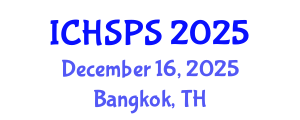 International Conference on Humanities, Social and Political Sciences (ICHSPS) December 16, 2025 - Bangkok, Thailand