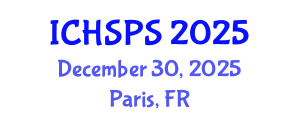 International Conference on Humanities, Social and Political Sciences (ICHSPS) December 30, 2025 - Paris, France