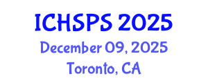 International Conference on Humanities, Social and Political Sciences (ICHSPS) December 09, 2025 - Toronto, Canada